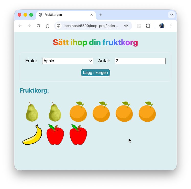 Fruktkorgen